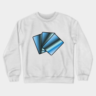 Blue Cards Crewneck Sweatshirt